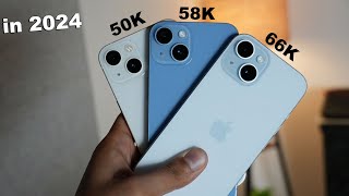 iPhone 13 vs iPhone 14 vs iPhone 15 in 2024🔥Which One To Buy  HINDI [upl. by Hancock752]