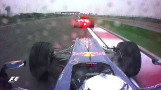 Vettel vs Hamilton 2010 Chinese Grand Prix  F1 Classic Onboard [upl. by Amadeo212]