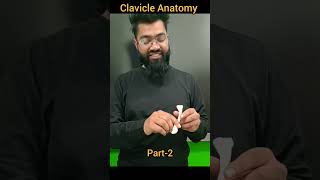 clavicle Bone Anatomy part2 medical education neet anatomy radiology [upl. by Norat]