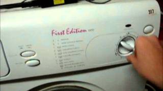 Hotpoint First Edition WM52 Washing Machine review [upl. by Hplar161]