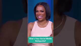 How’s Your Social Media Netiquette [upl. by Llerdnam]