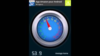 Android Demo video for SPL Sound Meter app [upl. by Socem]