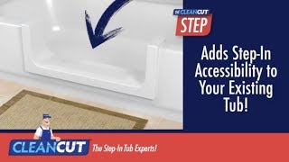 CleanCut Bathtub Insert Accessibility Conversion [upl. by Gleich]