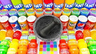 Satisfying Video Mixing Makeup Cosmetics Rainbow Soda Slime Squishy Balls Into Glossy Slime ASMR [upl. by Berey343]