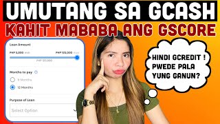 PWEDE DAW MAKAUTANG SA GCASH KAHIT MAY MABABANG GSCORE  KAHIT WALANG GCREDIT   😱😱😱 [upl. by Ahsocin59]