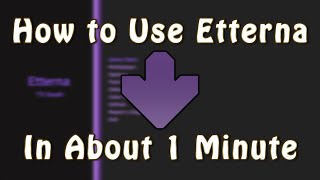 How to Use Etterna in About 1 Minute [upl. by Reaht]