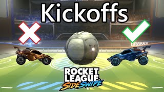 Rocket League Sideswipe Kickoffs Never Lose a Kickoff Again [upl. by Hedges]