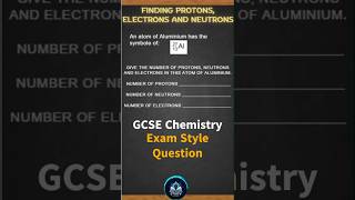 How to find number of neutrons protons amp electrons shorts educationalshorts gcse [upl. by Otreblif]