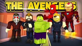 THE AVENGERS INFINITY WAR IN JAILBREAK ROBLOX Jailbreak [upl. by Ylekalb]