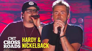 HARDY amp Nickelback quotRockstarquot Mashup  CMT Crossroads [upl. by Eserrehs71]