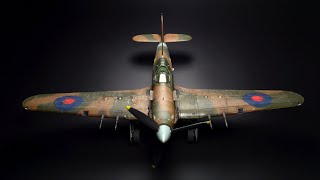 Hurricane MkIIC  Arma Hobby 148  Aircraft Model [upl. by Atilrak]