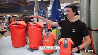 WATERPROOF DRY BAGS TIPS STAND UP PADDLE  KAYAK ITIWIT  TUTO SACS POLOCHON ÉTANCHES [upl. by Spatz]