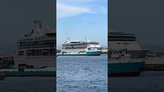 Classic Rhapsody of the Seas docked in Port of San Juan Shorts [upl. by Ingaborg764]