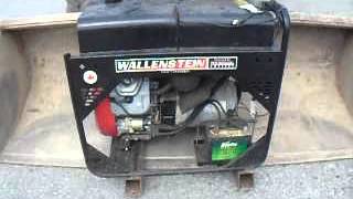 GovDeals WallensteinHonda 200 VTwin Gas Generator  See [upl. by Sherj586]