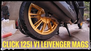 Leivenger Mags for click 125i V1 😍😍😍 [upl. by Oetomit485]