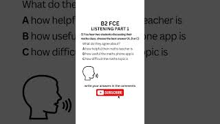 B2 First FCE Listening Practice Test 2024  Part 1 b2firstlisteningtests learningenglish fce [upl. by Ahsain]