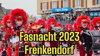 Fasnacht 2023 in Frenkendorf BL Switzerland 🇨🇭 [upl. by Nancey]