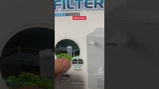 Internal filter hanging back aquarium jeneca gl 3 [upl. by Roane]