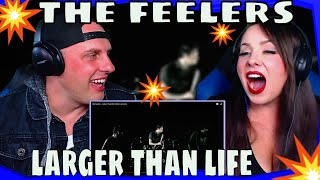 First Time Hearing the feelers  larger than life video version THE WOLF HUNTERZ REACTIONS [upl. by Kesley]