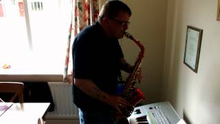 Champions theme alto sax HD [upl. by Seldon]