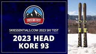 2023 Head Kore 93  SkiEssentialscom Ski Test [upl. by Ttereve]