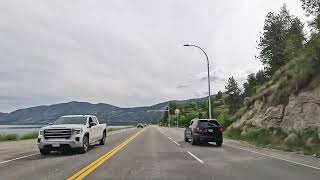 GoPro  Highway Drive  Peachland to Penticton Okanagan British Columbia Canada  4K  June 2024 [upl. by Akceber]