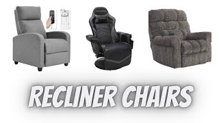 Top Rated Adjustable Recliner Chairs on Amazon  Recliner Sofa [upl. by Slrahc]