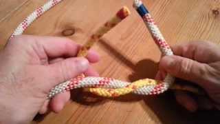 Sailing Knots Reef knot  Seamanship Skills [upl. by Chasse]