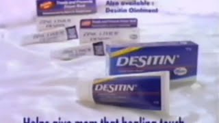 Desitin Diaper Rash Cream quotTouchquot 30s  Philippines 2000 [upl. by Geller]