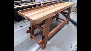 Moravian workbench Build using Will Myers Plans [upl. by Norud]