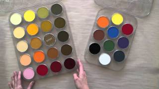 Introduction to PanPastel Palette Traysmov [upl. by Ariuqahs798]