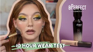 NEW BPERFECT CHROMA COVER FOUNDATION AND CONCEALER REVIEW  WEAR TEST [upl. by Ayahsey]