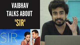 Vaibhav talks about Tillotama Shome starrer movie Sir  Available on Netflix [upl. by Gilemette]