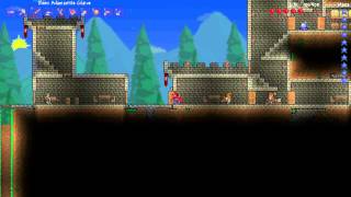 Lets Play Terraria GermanHD Part 99  Das Adamantite Schwert [upl. by Alket451]