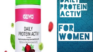 Oziva herbs daily protein activ  oziva protein review shortvideo ozivaprotein shorts oziva [upl. by Bevin406]