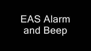 EAS Alarm and Beep TURN YOUR VOLUME DOWN [upl. by Esirtal]