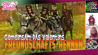 Star Stable Spezial Gemeinsam beim Valentins Freundschafts  Rennen  deutsch Aida  Capri  Jessi [upl. by Thgiled]