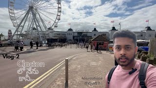 Vlog2 Clacton beach Essex [upl. by Ttihw]