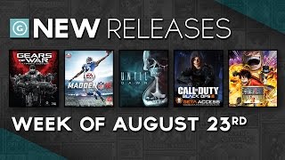 Gears of War Until Dawn Madden 16 Call of Duty Black Ops III Beta  New Releases [upl. by Kelly]