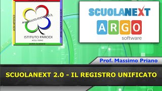 ScuolaNext 20  Il registro unificato [upl. by Welch]