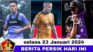 BERITA PERSIK KEDIRI HARI INI  selasa 23 Januari 2024 [upl. by Aras273]