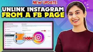 How To Unlink Instagram From A Facebook Page  Quick Solution [upl. by Ajax]