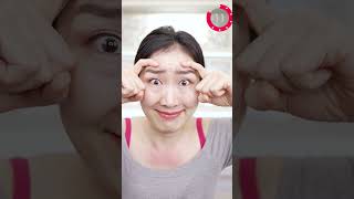 Orbicularis Oculi Exercise to Lift Eyelids without Botox shorts [upl. by Saleem200]