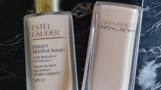 Estée Lauder Futurist Skin Tint Serum vs Chanel Sublimage LEssence de Teint cual es mejor [upl. by Kilbride]