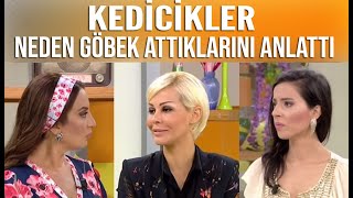 Kedicikler stüdyoda Adnan Oktarın gözüne bakıp neden göbek atıyor [upl. by Selden939]