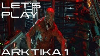 Lets Play  VR  Impressions  Arktika1 [upl. by Cristi]