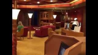 coffeelounge MS Rotterdam cruise Holland AmerikaLijn [upl. by Dleifniw870]