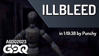 Illbleed by Punchy in 11938  Awesome Games Done Quick 2023 [upl. by Akinna]