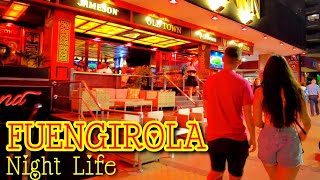 Fuengirola Spain🇪🇦 Night Life May 2023 Bars amp Restaurants Old Town Costa del Sol 4K [upl. by Zrike]