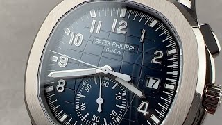 Patek Philippe Aquanaut Chronograph 5968G001 Patek Philippe Watch Review [upl. by Otsirc487]